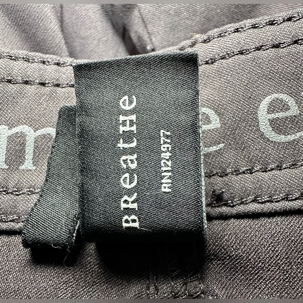 PrAna mens Brion pant dark grey gray outdoor casual office flex 38W 30L Slim Fit